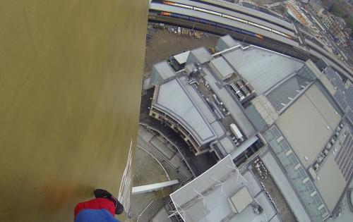 Freightbook President Abseils 100m to raise funds for The Dream Trust