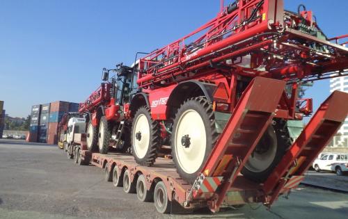 MTS Logistics Transport Agricultural Machinery from Belgium to Turkey