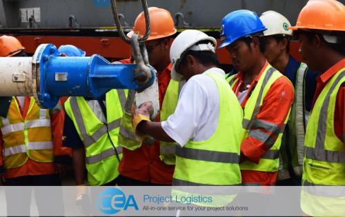 CEA Myanmar Complete Export Transportation of Gas Turbine