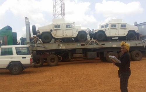 Darka Successfully Deliver Equipment for Peace-Keeping Forces