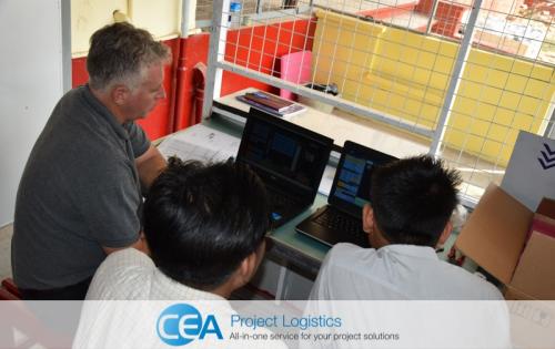 CEA Myanmar Deliver Important X-Ray Machines