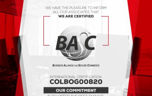 HT Line in Colombia Awarded with BASC Certification