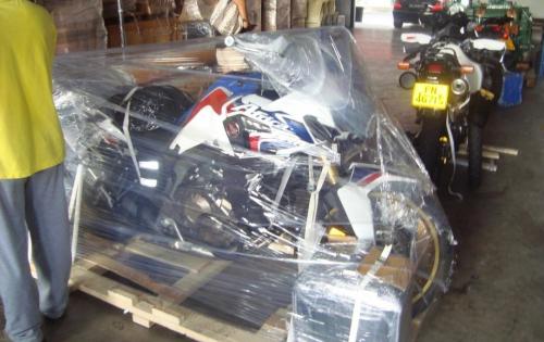 JS World Freight Distributor with Air Transport of Motorbikes to Kazakhstan