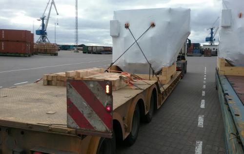 Urgent Shipment of Generators by Intertransport GRUBER