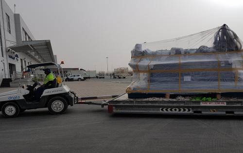Lintas Handle Transport of Aircraft Landing Gears to the UK
