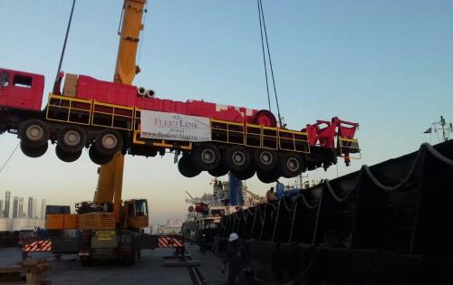 Fleet Line Shipping Services Report Movement of Complete Mobile Rig