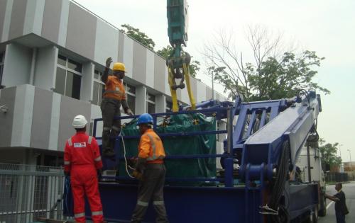 JS World Freight Handle Cargo for Offshore Project