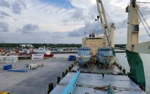 Westlink Logistics Successfully Deliver Patrol Boats
