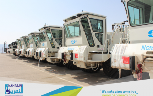 Al Nahrain Transport 22 Heavy Vehicles from Jordan to Iraq