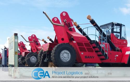 CEA Thailand Transport 8 Reach Stackers