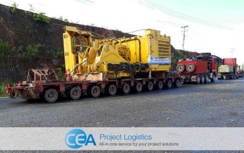 CEA with Mining Equipment Transportation to Laos