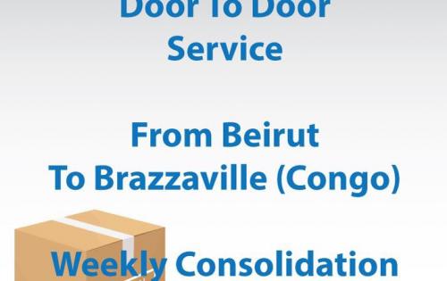 Seven Seas with Regular Door-to-Door Service from Beirut to Brazzaville