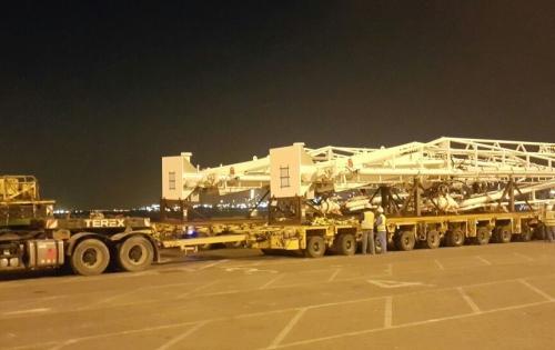 Turk Heavy Transport Successfully Move Marine Loading Arms