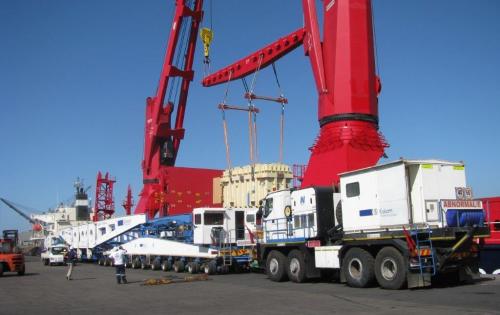 NATCO Complete Shipment of 346tn Transformer