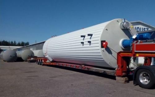 KGE Baltic with Delivery of 3 Industrial Silos