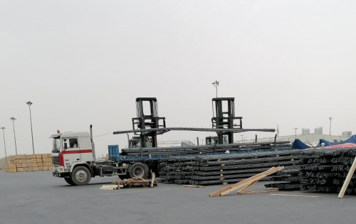 Wilhelmsen UAE Handle Export Break Bulk Shipment of Steel Rebar