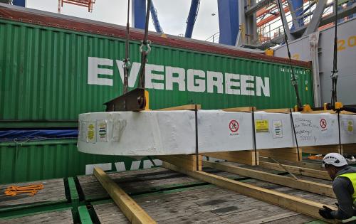 Europe Cargo Handle Project Cargo Shipment to Kaohsiung