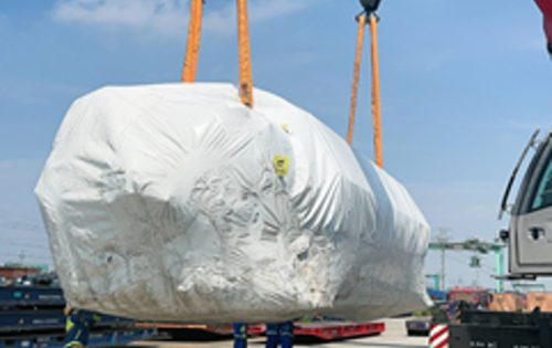 Parisi Grand Smooth Deliver Large Disc Dryer to Chile