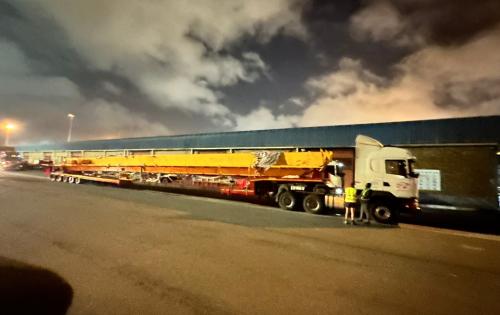 Transnetwork African Freight Deliver Abnormal Load from Durban Port