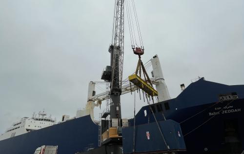 Seabourne Forwarding & Westdijk Deliver Transformer to the UK