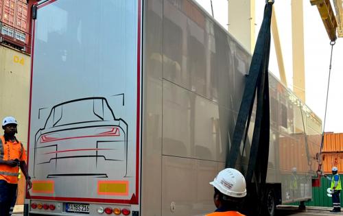 Masstrans Freight Conduct Challenging Transport to Hamburg