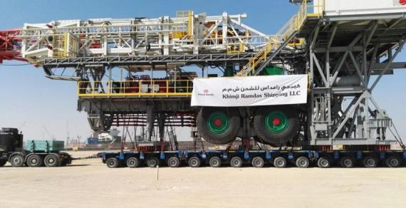 Khimji Ramdas Provide Specialised Freight Management Solutions for Rig Move
