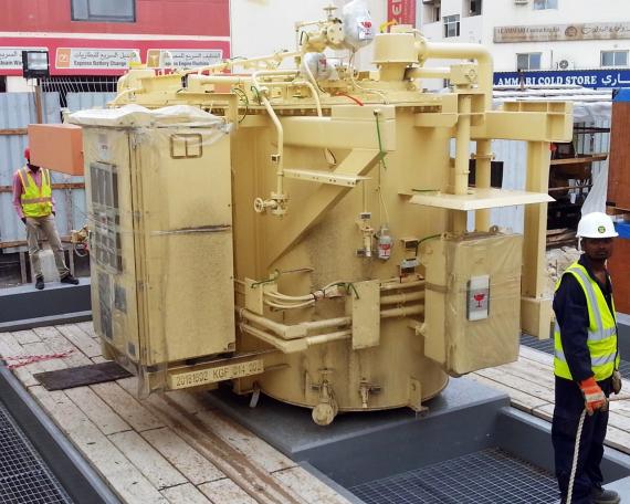 Turk Heavy Transport Deliver Transformers to Eskan Substation