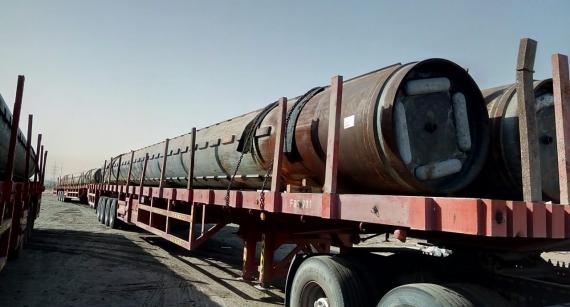 Wilhelmsen UAE Handles Import Shipment of Spud Columns