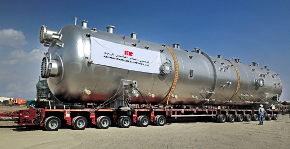 Khimji Ramdas Completes Haulage & Loading of Pressure Separators in Oman