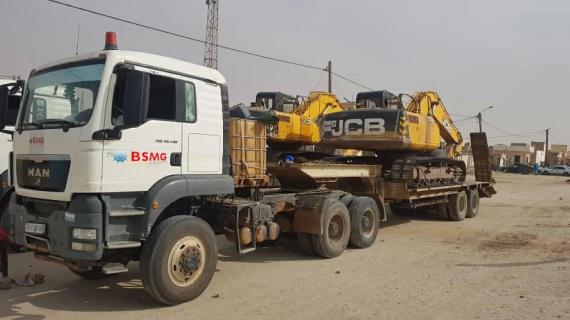 BSMG with Quick Delivery of Heavy Equipment