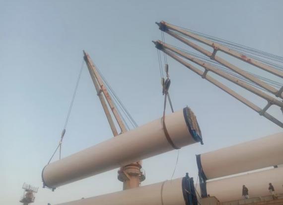 Star Shipping Busy with Windmill Project at Port Qasim