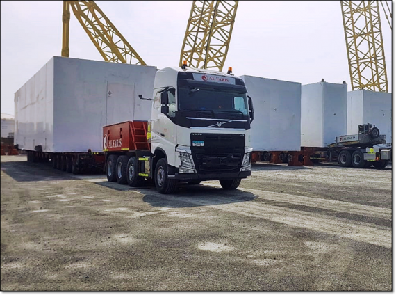 Blue Bell Shipping Complete Breakbulk Shipment from Hamriyah