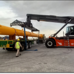 JSL Global Handle Telescopic Suction Pipe from Bahrain to Qatar