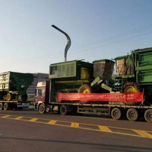Uni-Home with International Trucking of Cotton Pickers