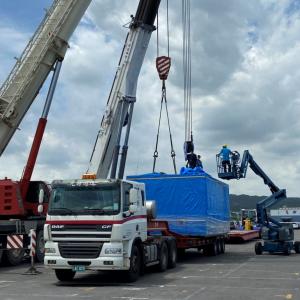 EZ Link Taiwan Handles Heavy Machinery via RORO to India